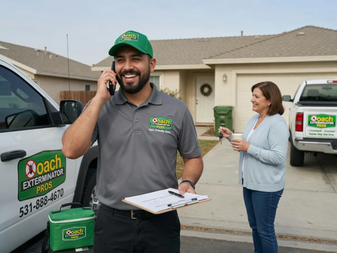 Pest Control Roach Exterminator Dola, OH FAQs